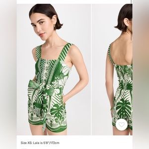 Farm Rio romper size S NWT